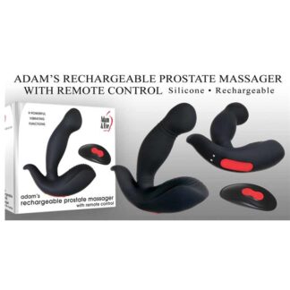Adam's rechargeable prostate massager with remote