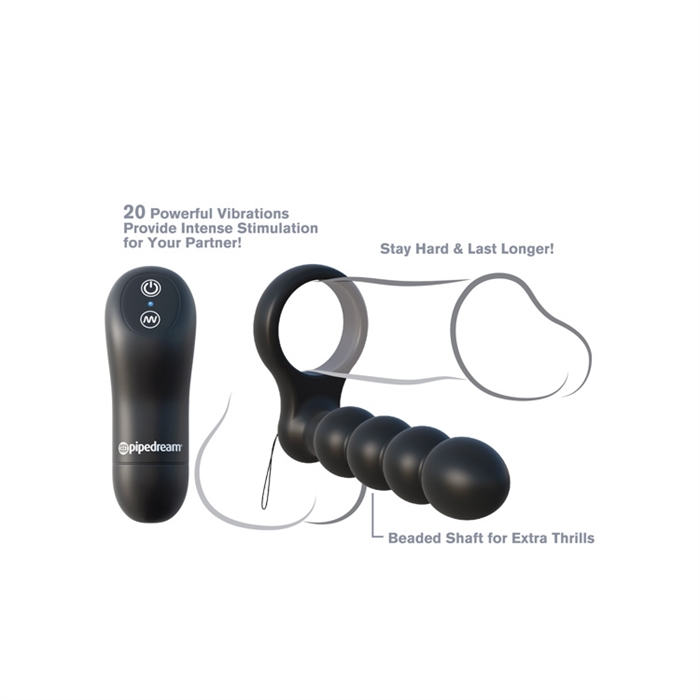 C-Ringz remote control double penetrator noir – Image 2