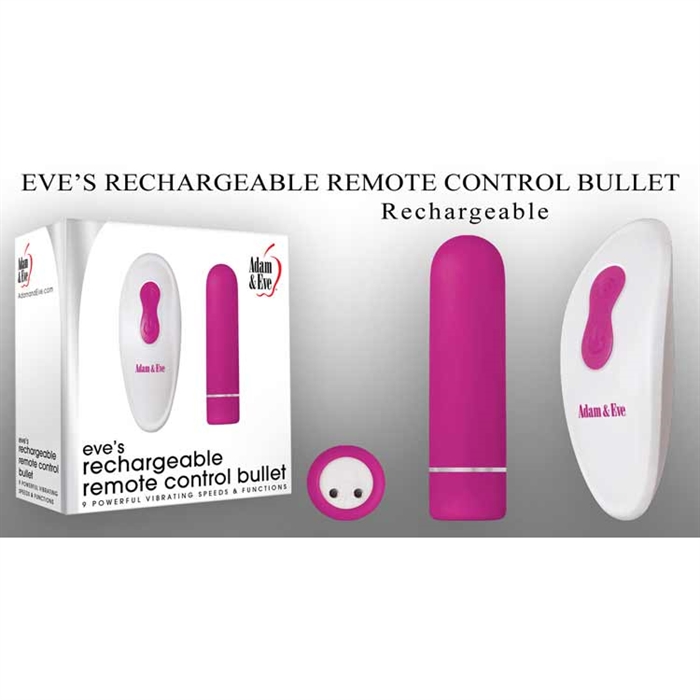 Eve's rechargeable remote control bullet