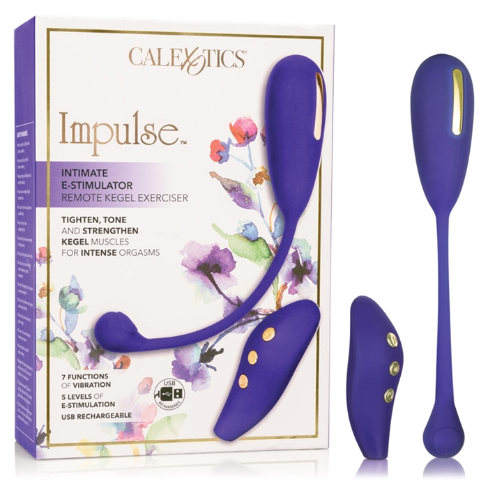 Impulse intimate e-stimulator remote kegel exerciser