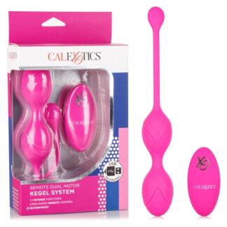 Remote dual motor kegel system