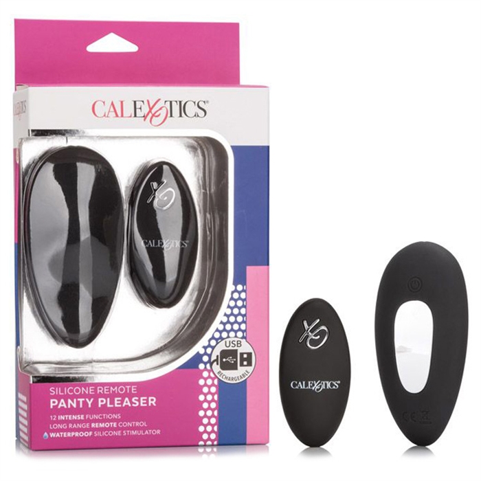Silicone remote panty pleaser