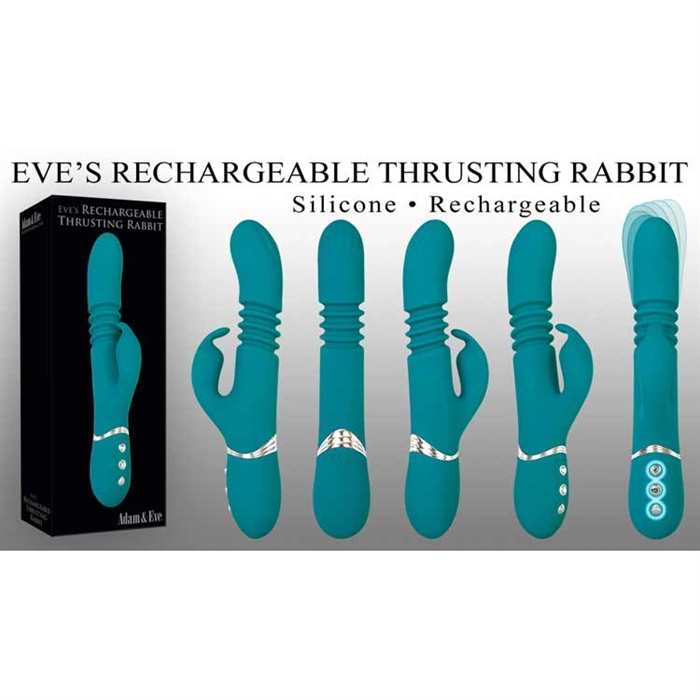 Eve's Rechargeable Thrusting Rabbit