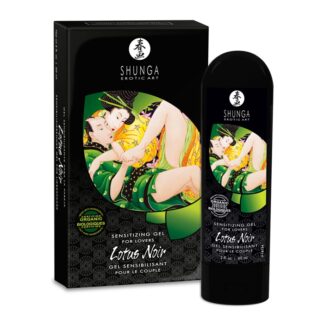 Shunga - Gel sensibilisant pour couple Lotus Noir