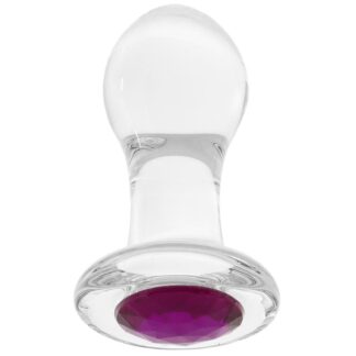 Gläs 3.5'' Bling Bling Glass Butt Plug