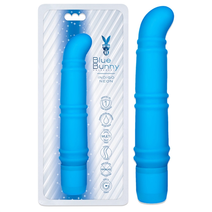 Blue Bunny Indigo Neon