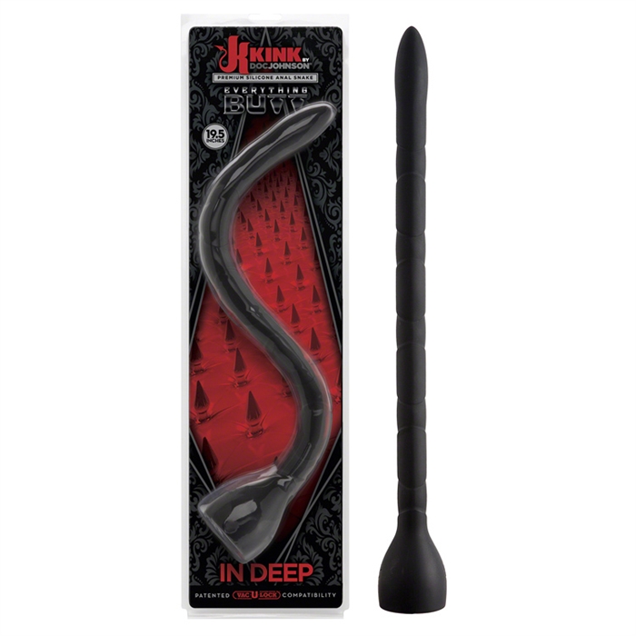 Kink ° In Deep - Premium silicone anal snake