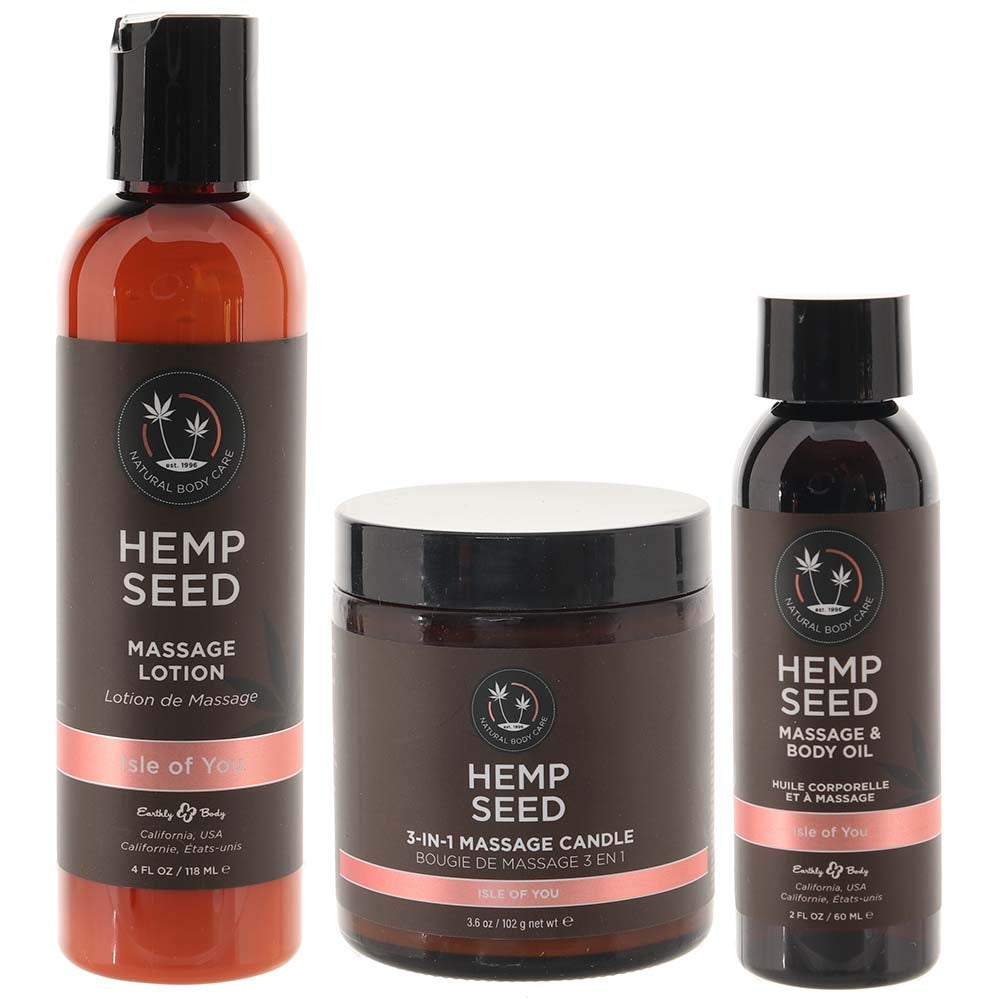Boîte à massage Hemp Seed