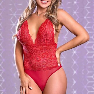 Risqué Business Red Teddy