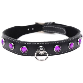 Master Series Fierce Vixen Leather Choker