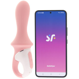 Satisfyer Air Pump Booty 5+ Anal Vibe in Red