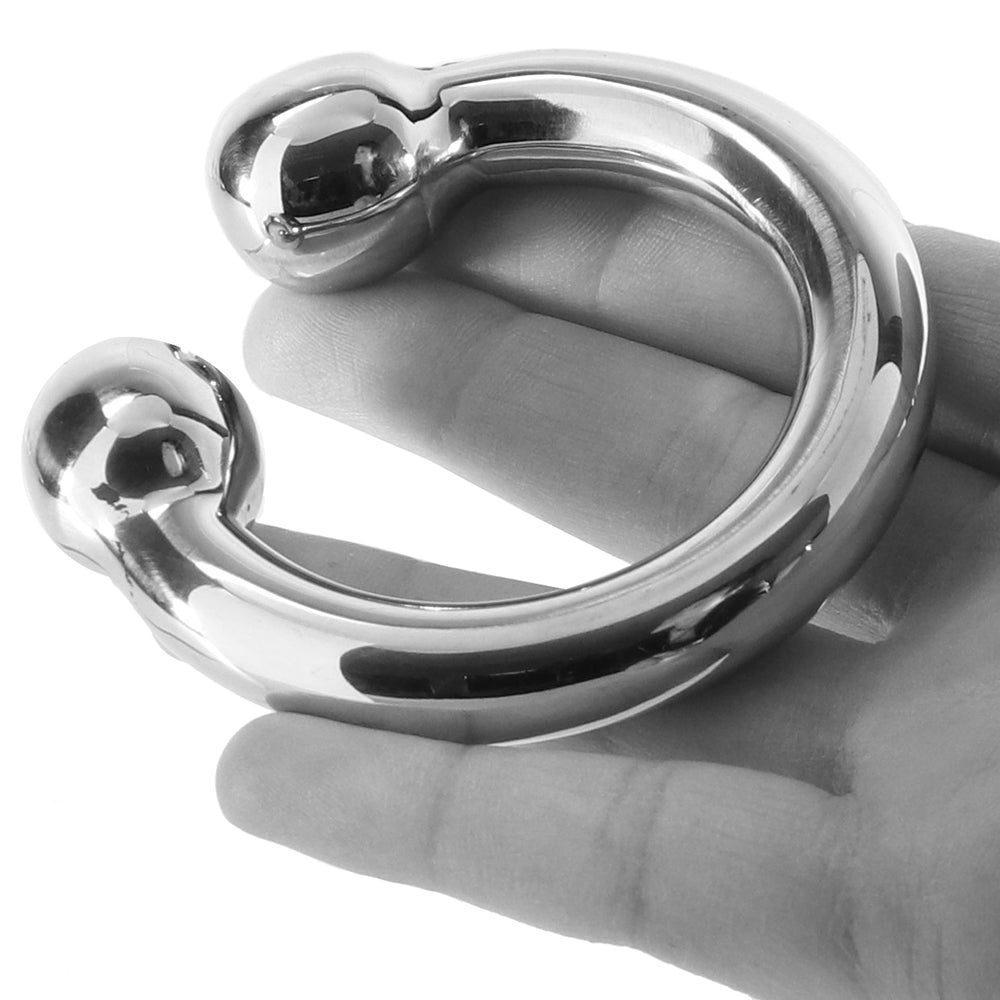 Stainless Steel 50mm Horseshoe Cock Ring – Image 4