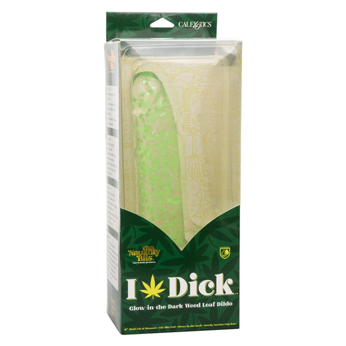 Naughty Bits° I Leaf Dick - Glow in the Dark Weed Leaf Dong – Image 3