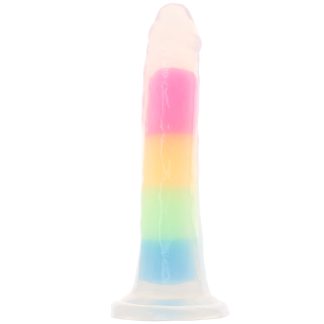 Lollicock Glow-in-the-Dark Rainbow Dildo⁷8