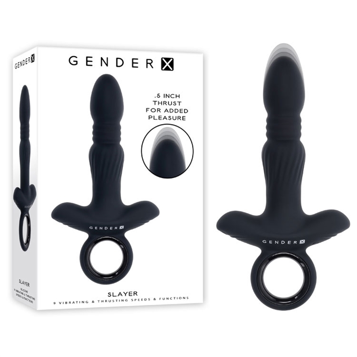 Slayer - Silicone Rechargeable - Black