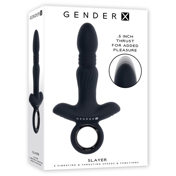 Slayer - Silicone Rechargeable - Black – Image 2