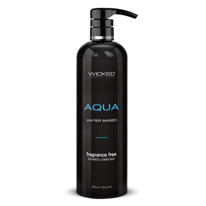 WICKED ° AQUA Intimate Lubricant - 16 oz / 473 ml
