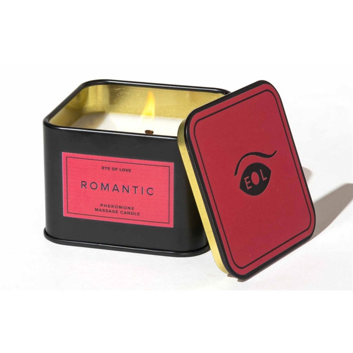 Pheromone Massage Candle - Romantic - 150 ml