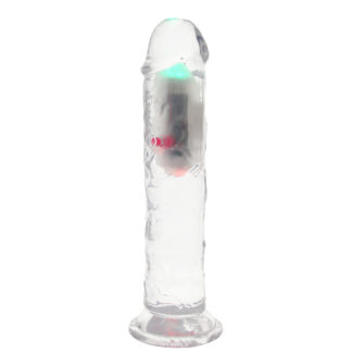 RealRock 7 Inch Light Up Vibrating Dildo