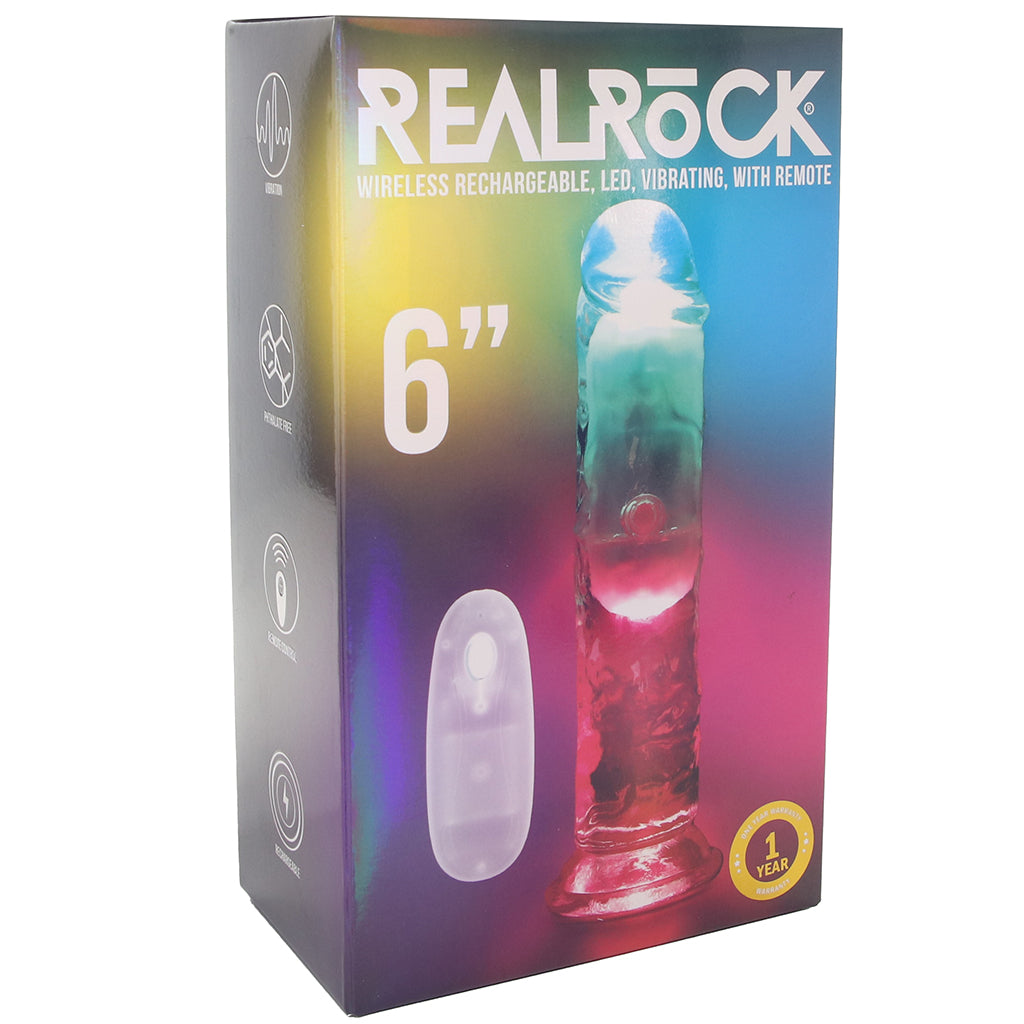 RealRock 6 Inch Light Up Vibrating Dildo – Image 9
