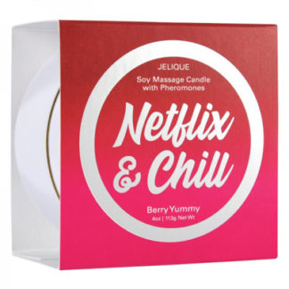 Bougie de massage au soja °  Netflix & chill